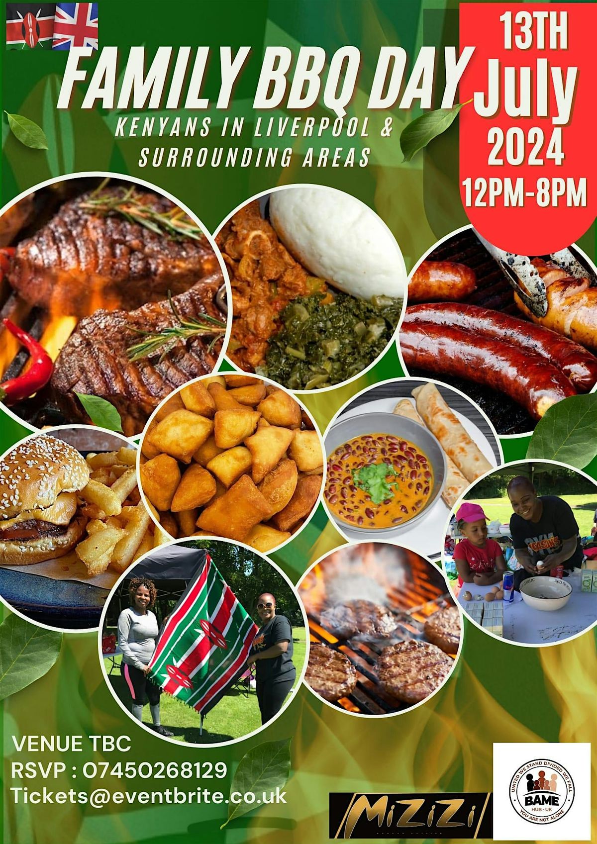 Kenyans in Liverpool and friends BBQ Family Fun Day, Liverpool, 13 July