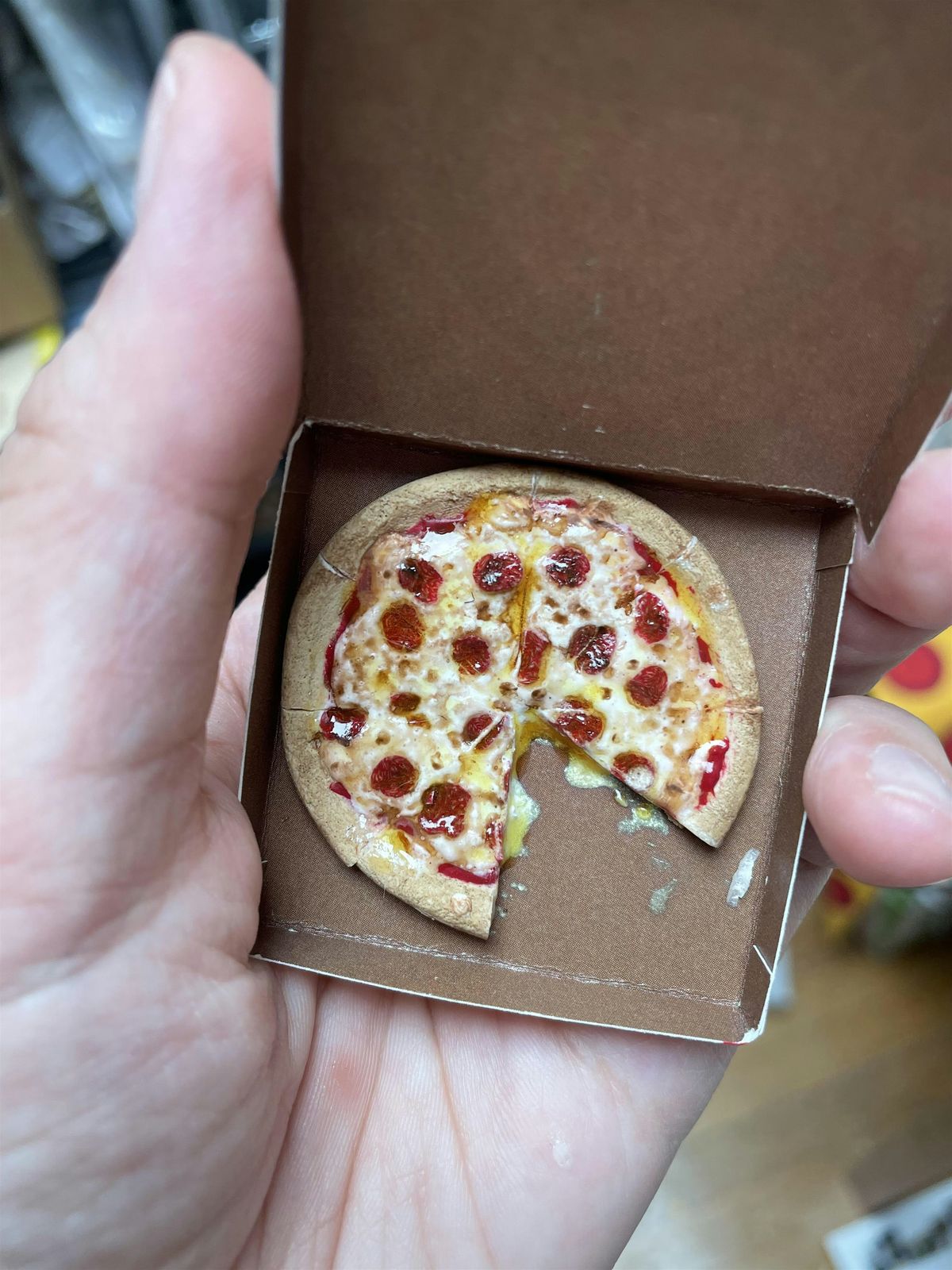 Polymer clay pizza charm, 10 December | Event in Brooklyn | AllEvents