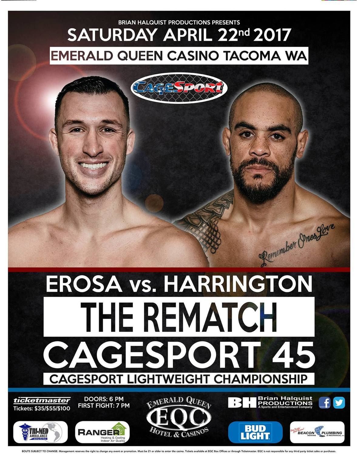 CageSport MMA at Old National Events Plaza, 6 September | Event in Evansville | AllEvents
