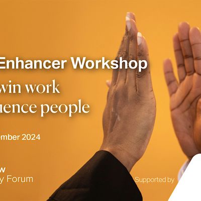 Career Enhancer Workshop: How to win work and influence people, VENUE ...