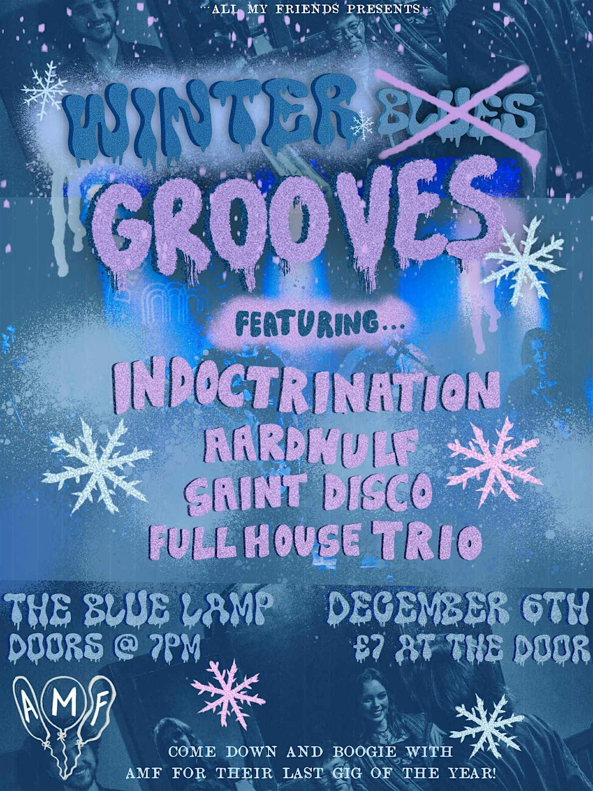 AMF PRESENTS: “Winter Grooves: Featuring Indoctrination”, 6 December | Event in Aberdeen | AllEvents