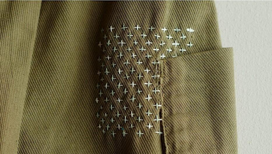 Sashiko Repair with TOAST, Burgh House, London, 15 December