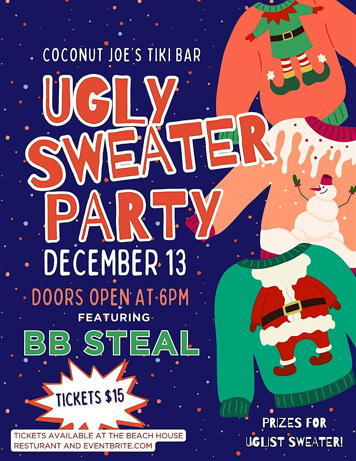 Ugly Sweater Extravaganza, 13 December | Event in Finleyville | AllEvents