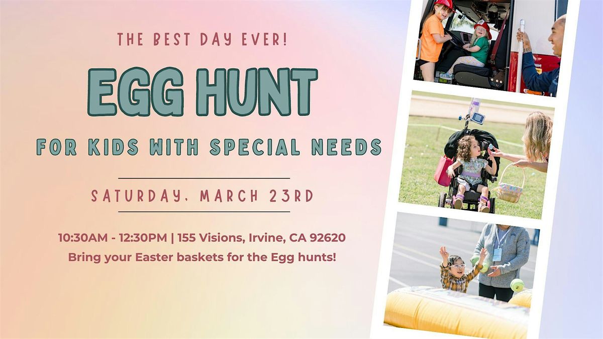 Egg Hunt for Kids with Special Needs, Jeffrey Trail Middle School ...
