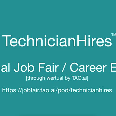 TechnicianHires Virtual Job Fair  Career Expo Event Columbia