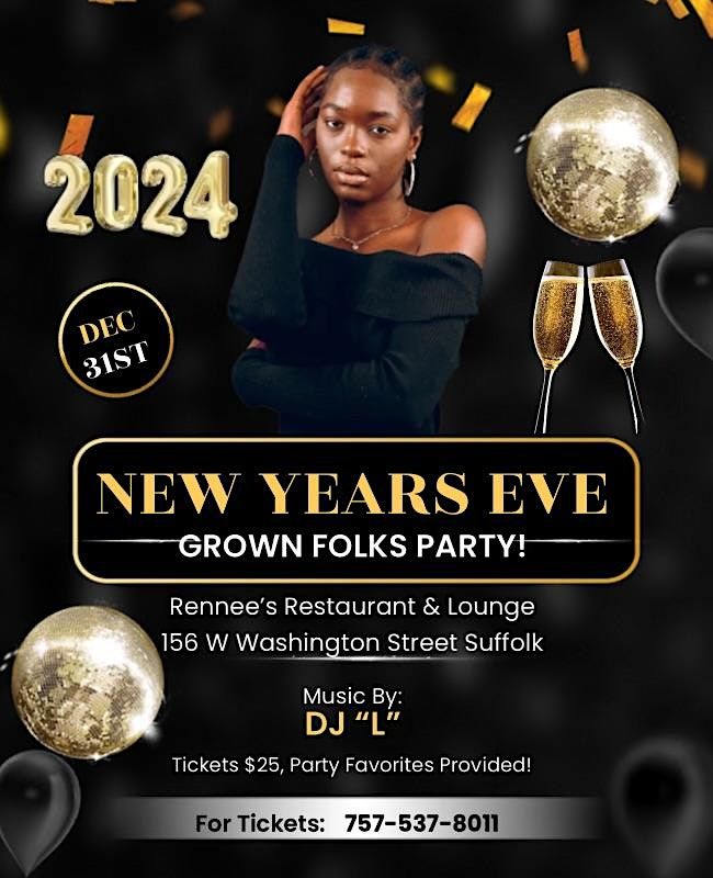 2024 New Years Party, Rennee's Restaurant and Lounge, Suffolk, 31