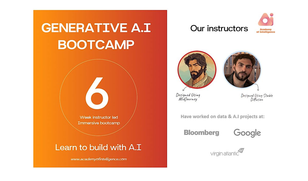 Generative A I Bootcamp 6 Week Immersive Course Build With A I