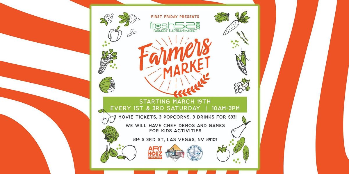 Farmers Market 1st & 3rd Saturdays, 814 S 3rd St, Las Vegas, June 18