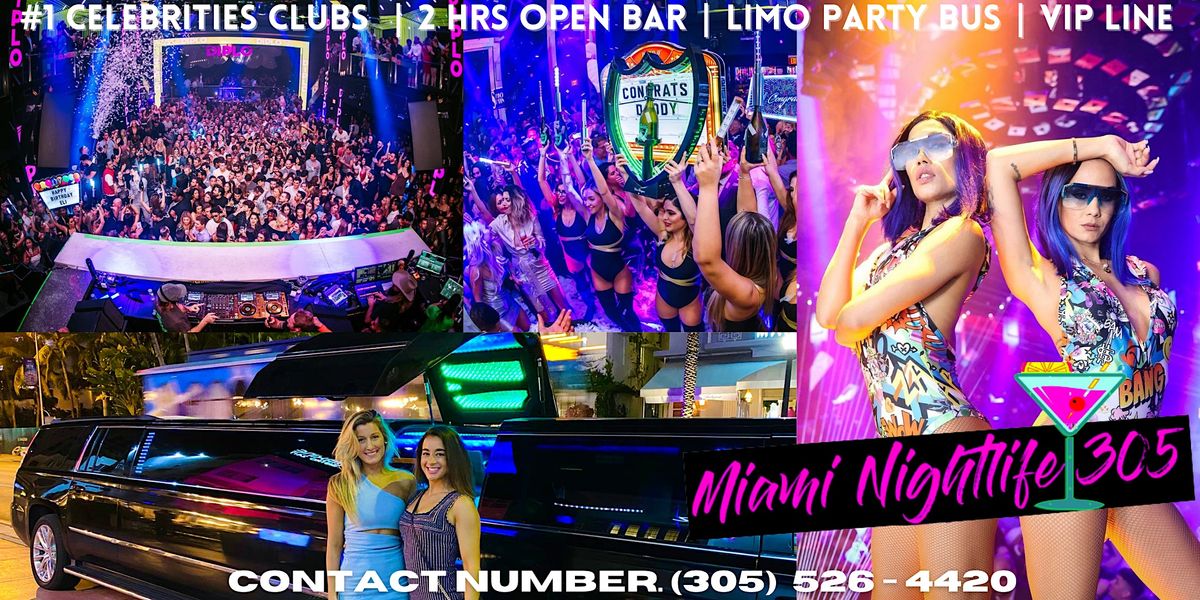 SPRING BREAK MIAMI BEACH 2023 Best Celebrities Club Packages, Ocean