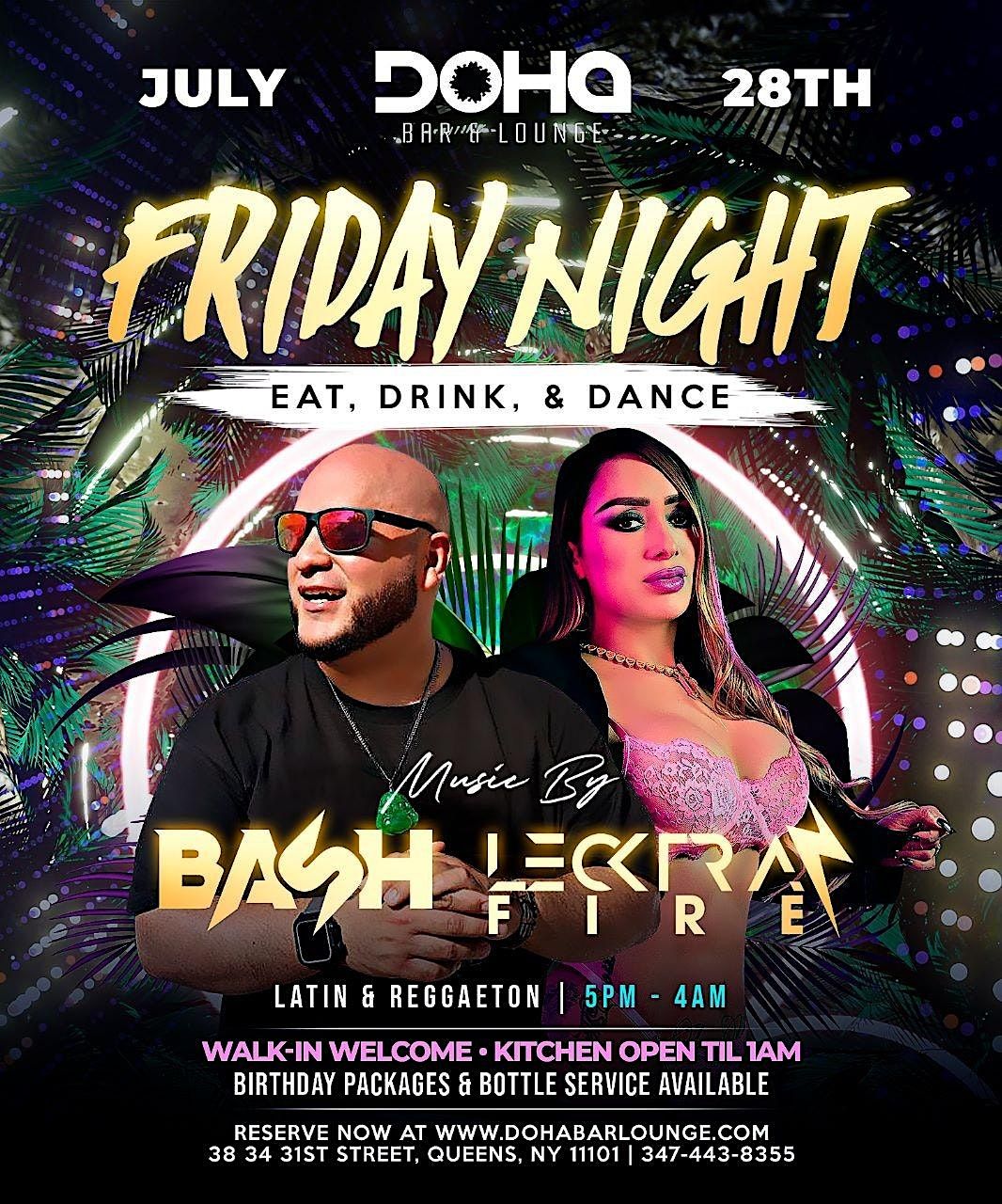 Reggaeton Astoria Friday Night at Doha Bar Lounge, Doha Bar Lounge