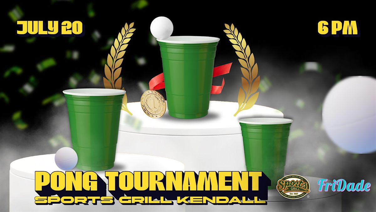 BEER PONG OLYMPICS, Sports Grill Kendall, Miami, 20 July 2024