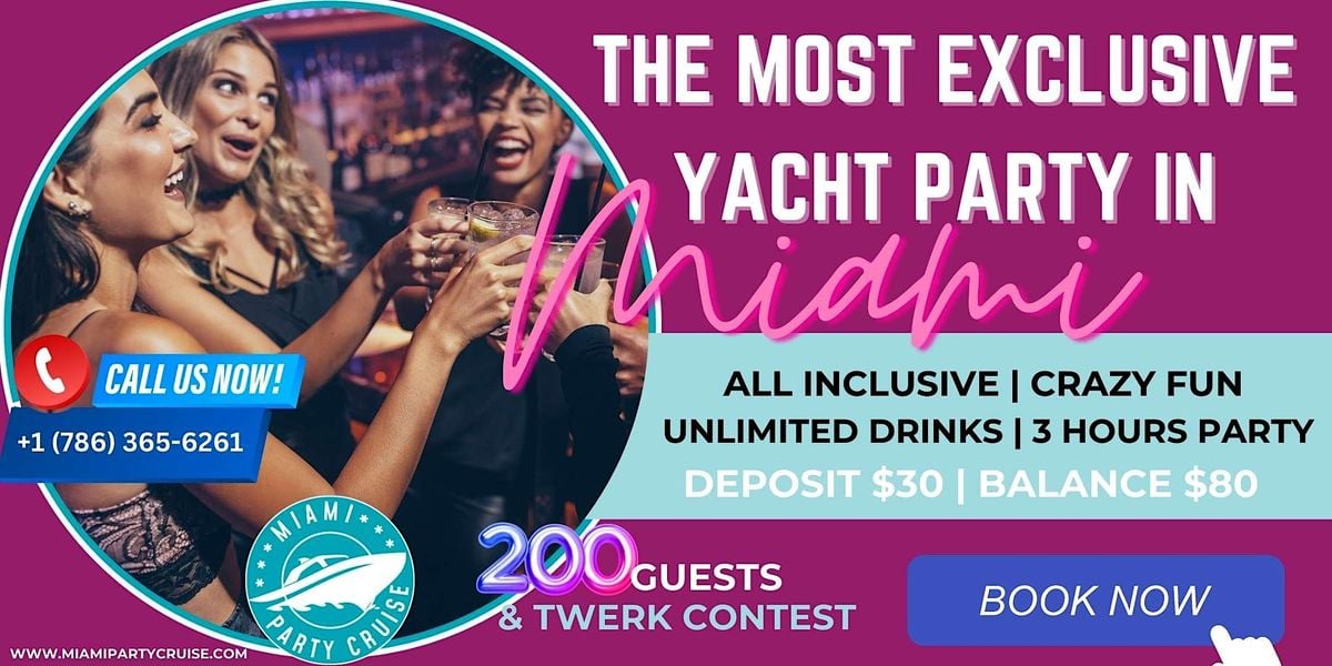 SPRING BREAK 2023 - MIAMI BIGGEST NIGHTTIME PARTY, 401 Biscayne Blvd ...