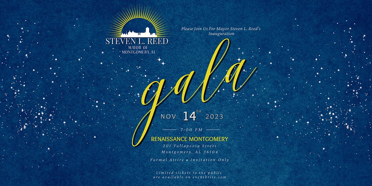 Inauguration Gala for Mayor Steven Reed, Renaissance Montgomery Hotel