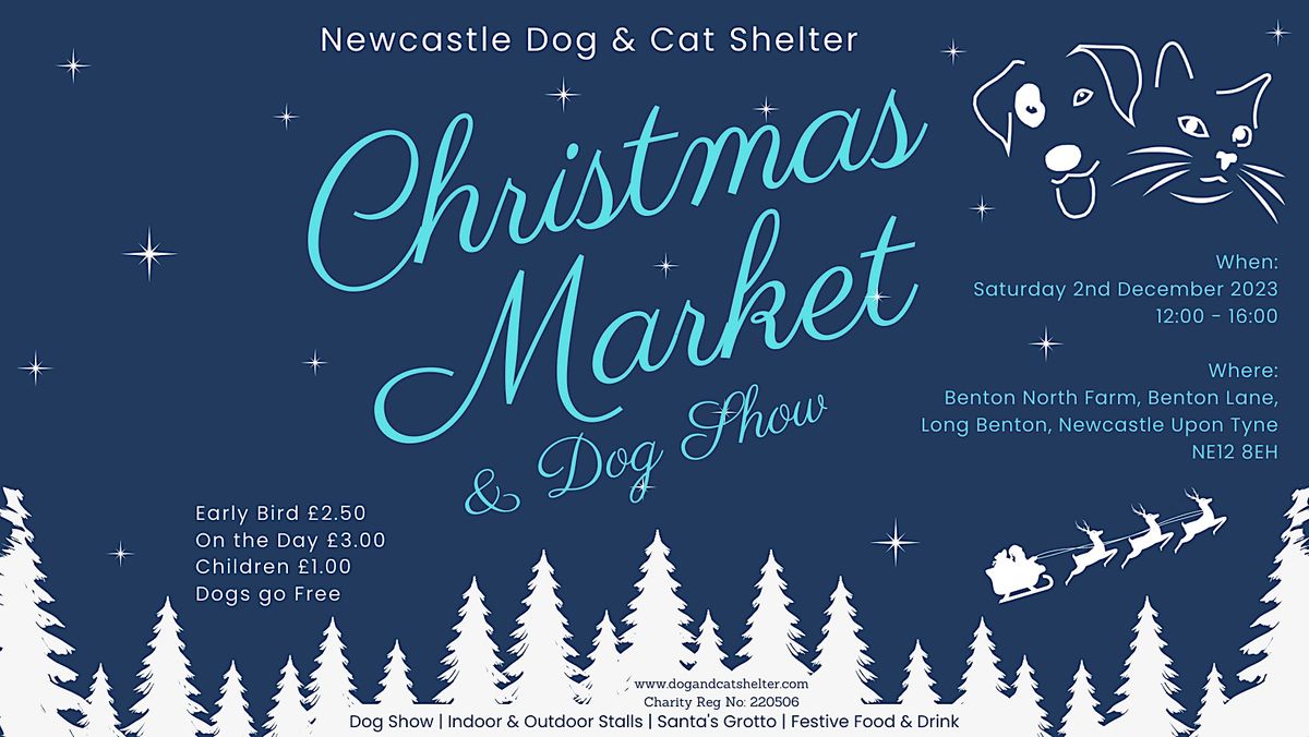 Christmas Market, Newcastle Dog & Cat Shelter Rehoming Centre, Benton