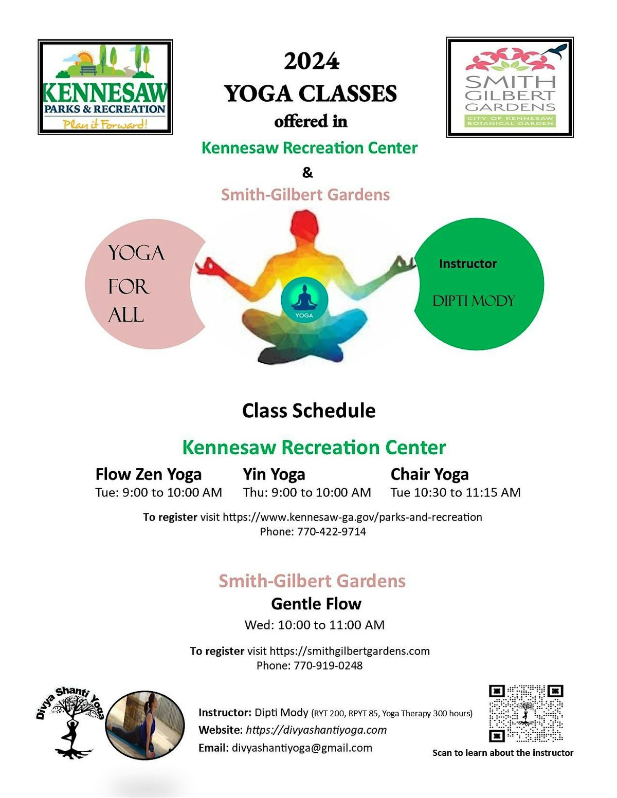 Flow Zen Yoga (Hatha), Kennesaw Recreation Center | AllEvents