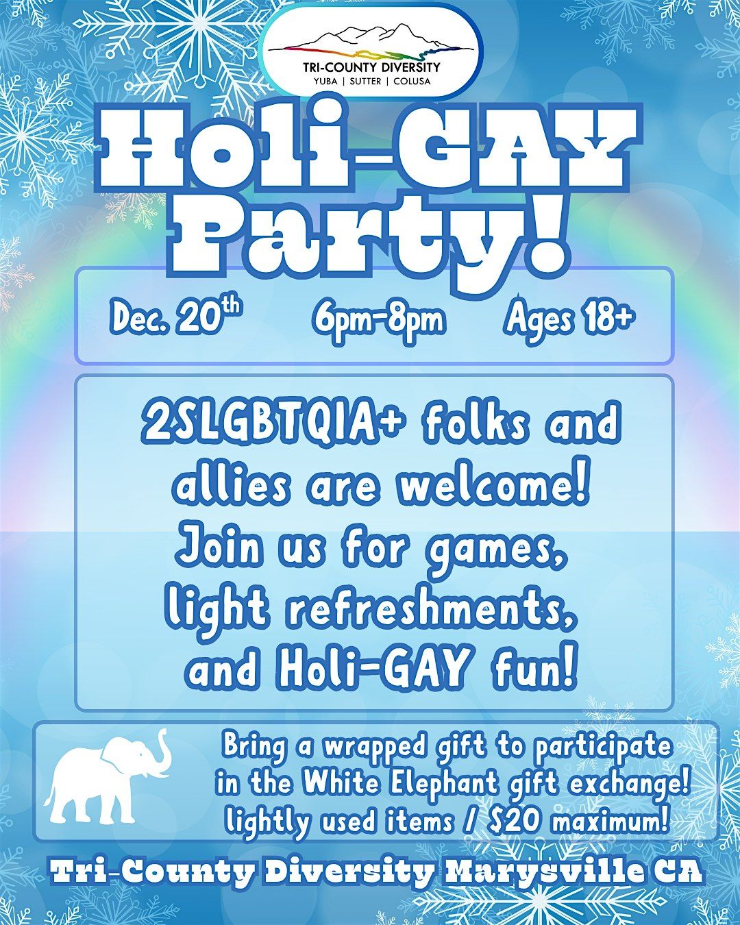 TCD Holi-GAY Party, 20 December | Event in Marysville | AllEvents