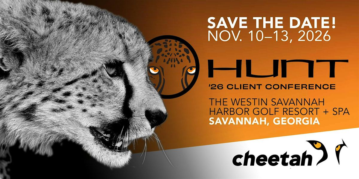 The Hunt '26 Client Conference, 10 November | Event in Savannah | AllEvents
