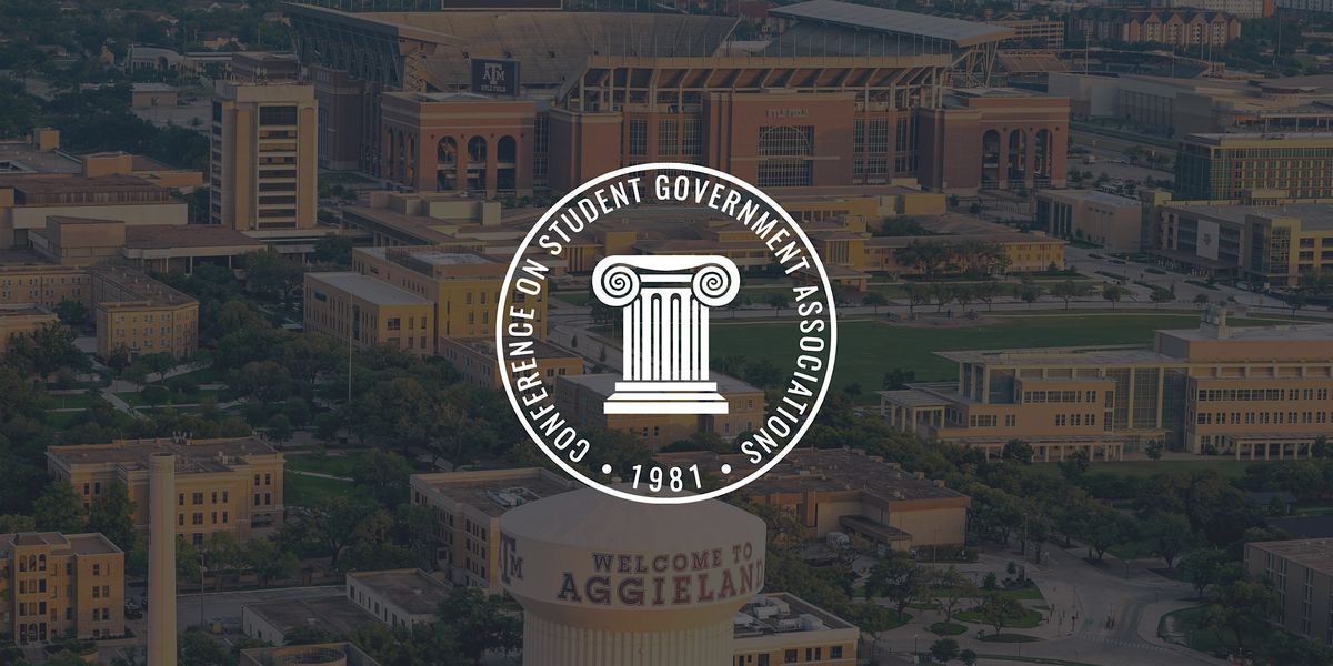 Conference on Student Government Associations (C0SGA) 2026, 17 April | Event in College Station | AllEvents