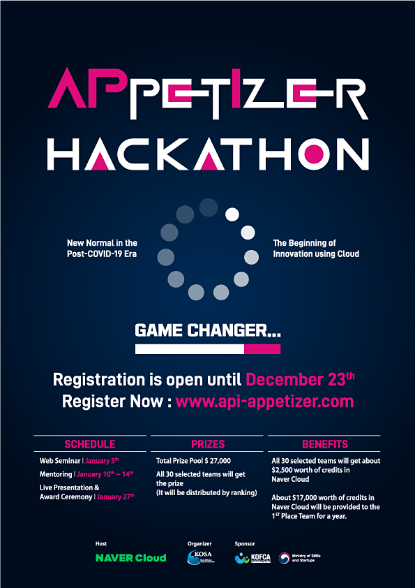 APPETIZER HACKATHON- The Beginning of Innovation Using Cloud, January 5 to January 27 | Online Event | AllEvents.in APPETIZER... 