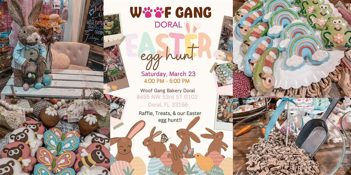 Easter Egg Hunt at Woof Gang Doral, Woof Gang Bakery & Grooming, Doral