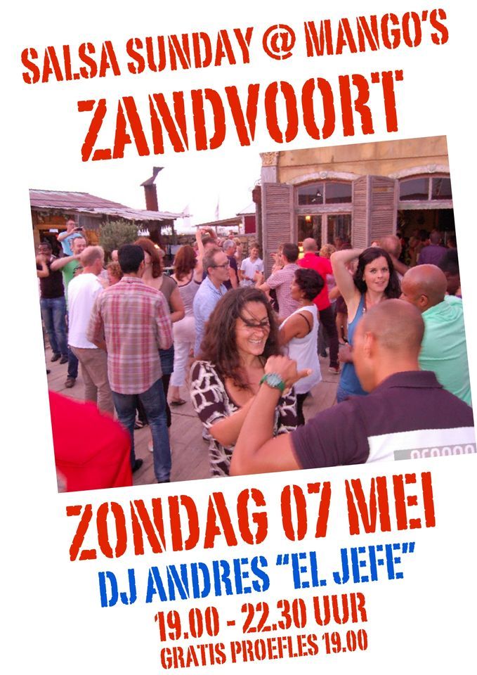 Salsamotion bij Mangos Beachbar Zandvoort, Mango's Beach Bar Zandvoort
