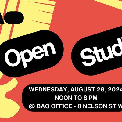 BAO Open Studio+, BAO Office (3rd Floor), Brampton, 28 August 2024 ...
