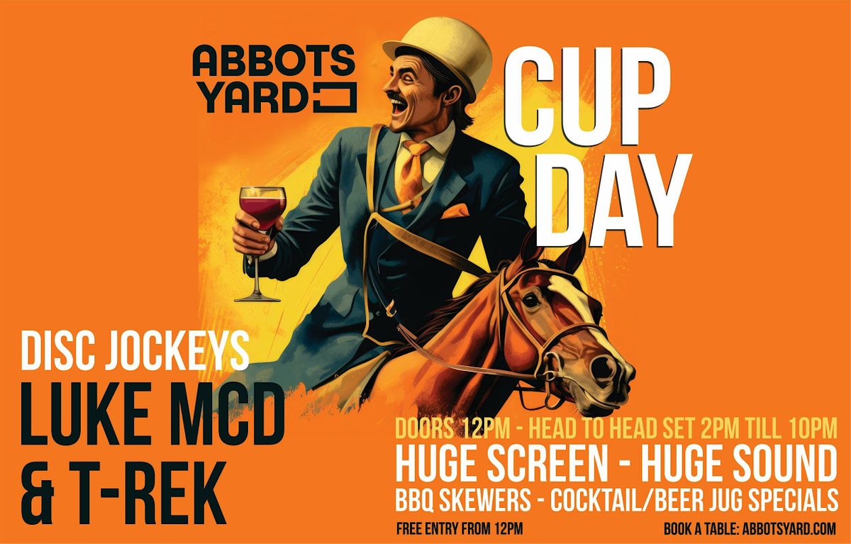 Disc Jockeys for CUP DAY, 329341 Victoria Street, Abbotsford VIC