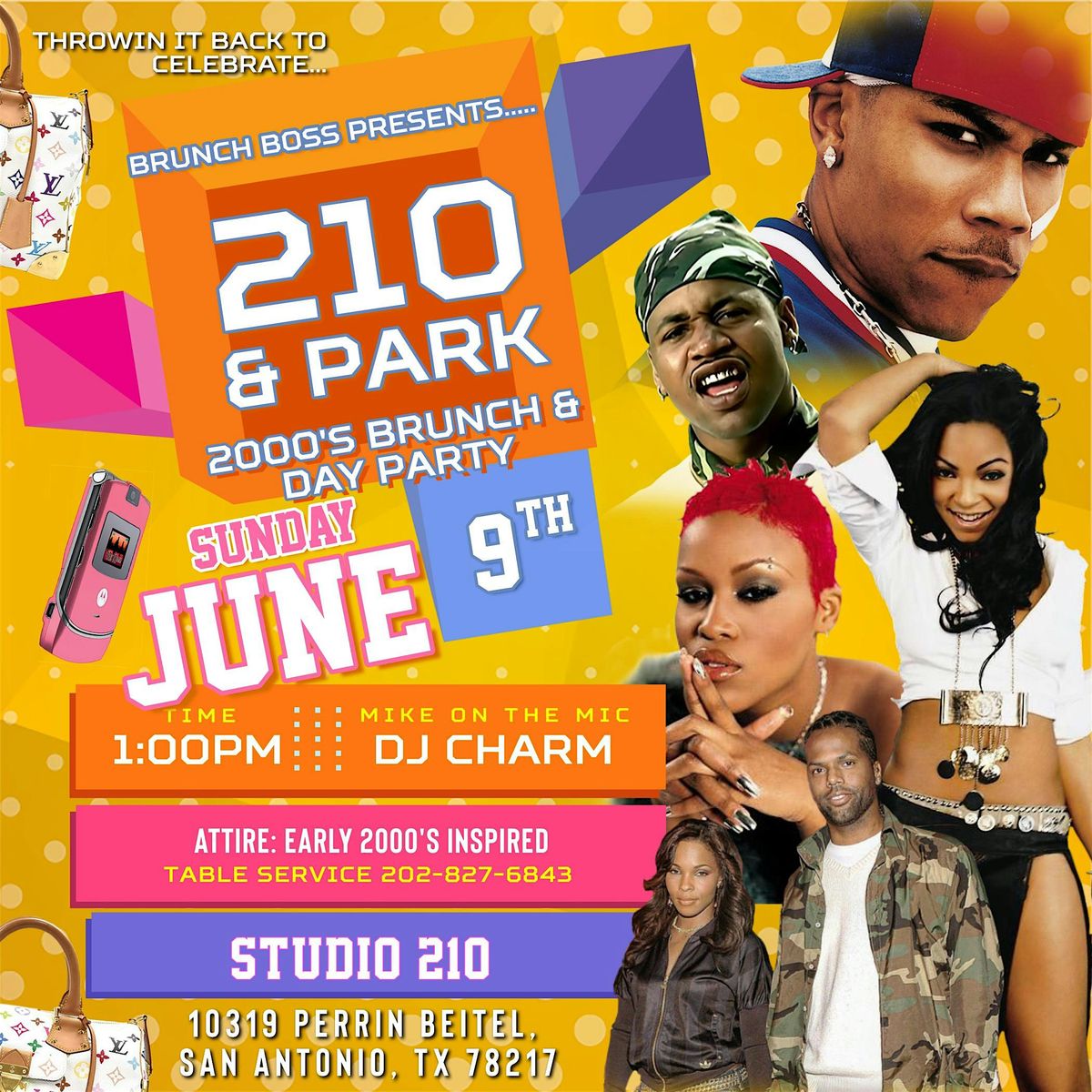 210 and Park 2000s Brunch and Day Party, Studio 210 and Bar
