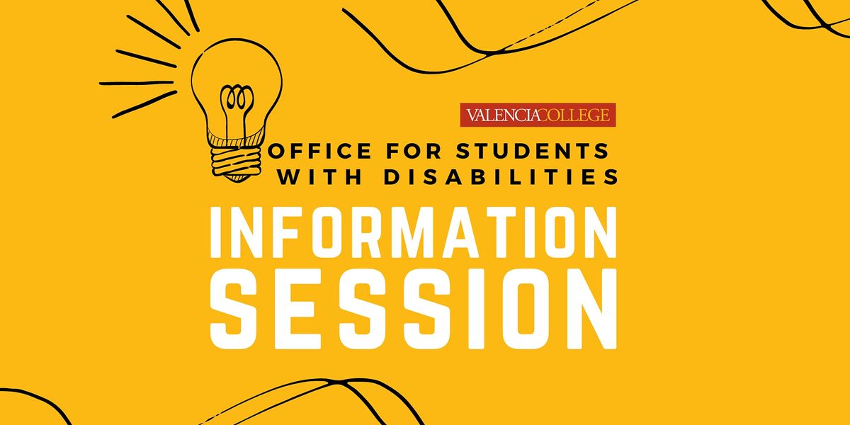 Valencia College - OSD Information Session, August 1 2022 | Online Valencia College - OSD Information Session, August 1 2022 | Online