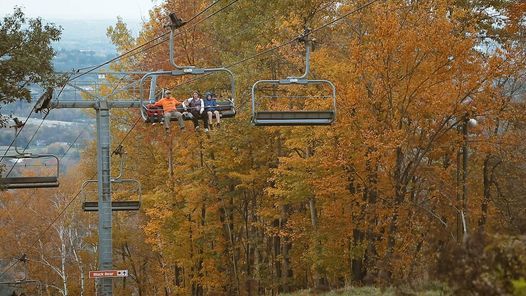 Weekend Chairlift Rides Bbq On Historic Deck Granite Peak Ski Resort Wausau 25 September To 27 September