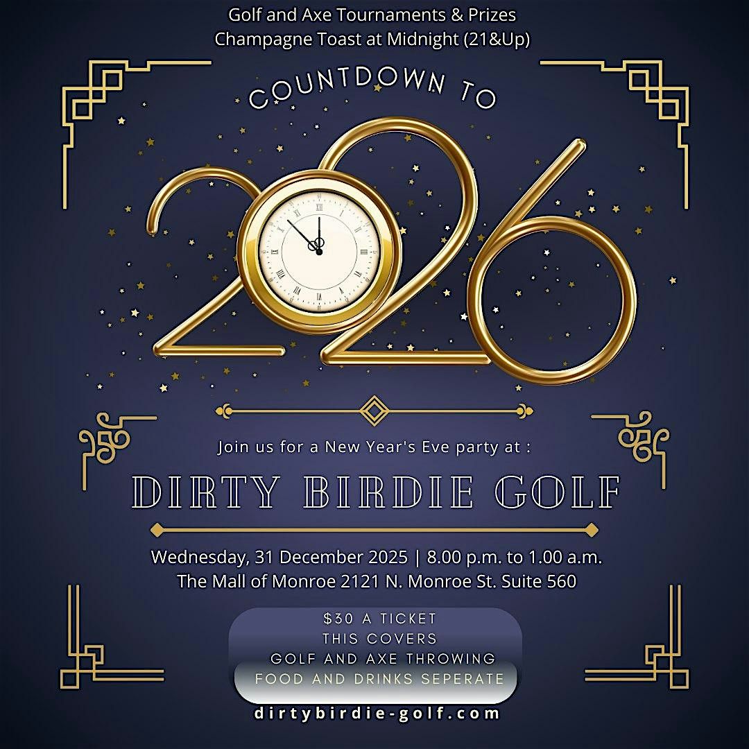 Dirty Birdie's New Year's Eve Party 2026, 31 December | Event in Monroe | AllEvents