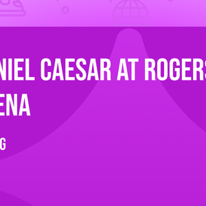 Daniel Caesar at Rogers Arena