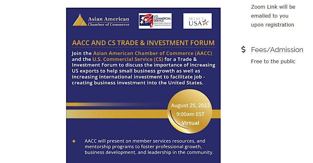 cc And Cs Trade Investment Forum November 30 22 Online Event Allevents In cc And Cs Trade Investment Forum November 30 22 Online Event Allevents In