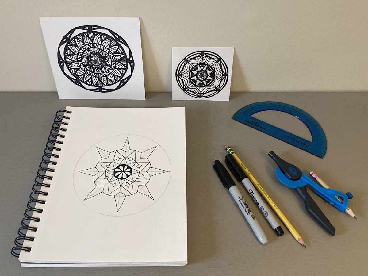 De-Stress Drawing Mandalas with Lori Sams, Inova Alexandria Hospital ...