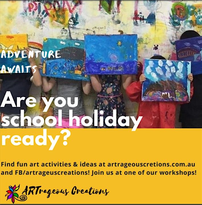 Easter Art Holiday Art Classes & Art in the Park FUNDRAISER, Perth, 6