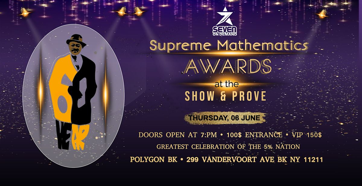 60 years of supreme mathematics award ceremony polygon brooklyn 6