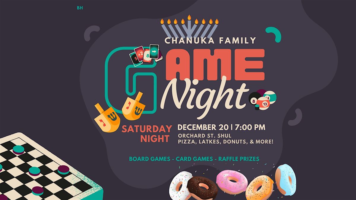 Chanukah Game Night, 20 December | Event in New Haven | AllEvents