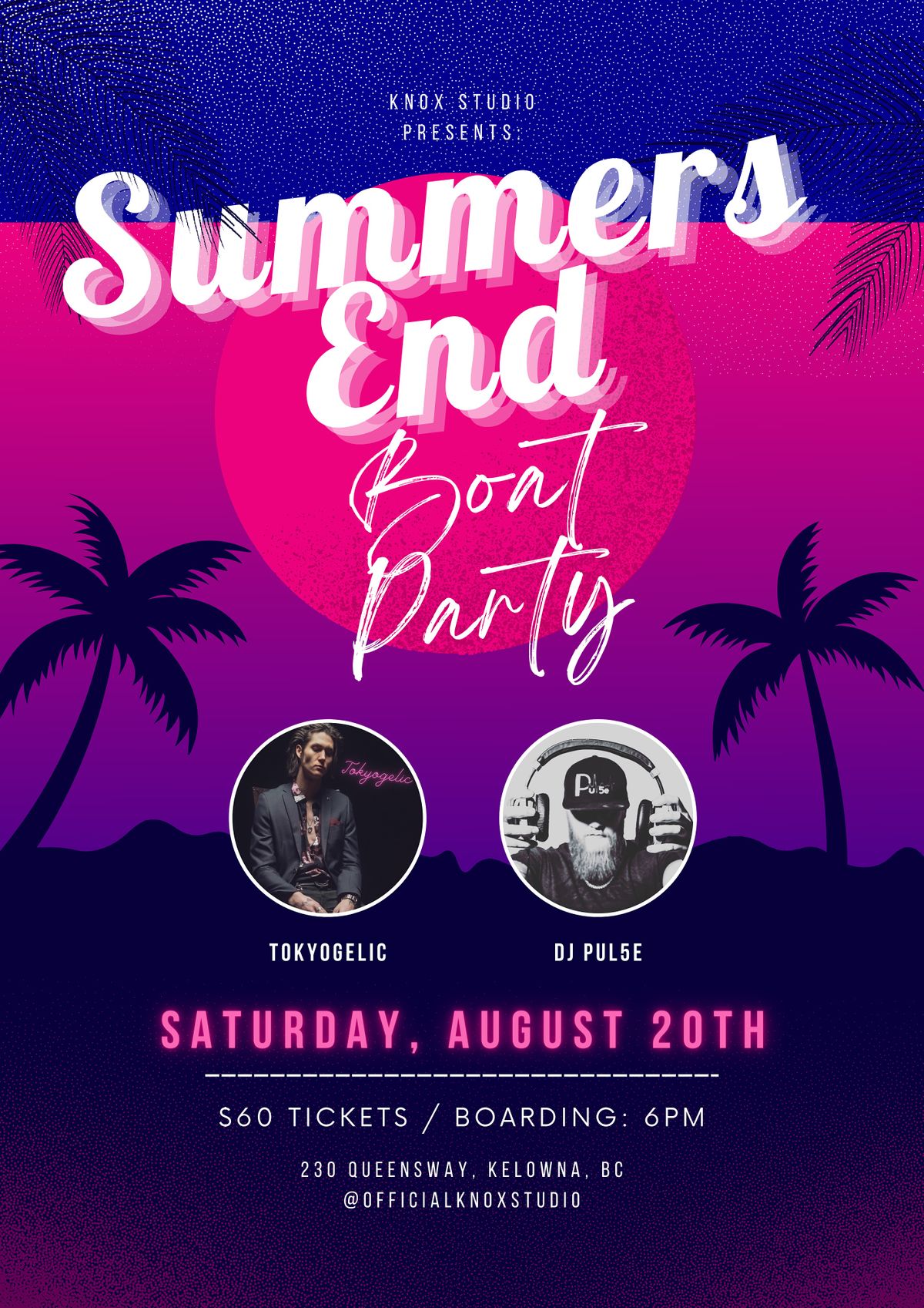 Craft christmas elementary fair rayleigh Knox Studios Summers End Boat Cruise, Kelowna, August 20 2022 | AllEvents.in