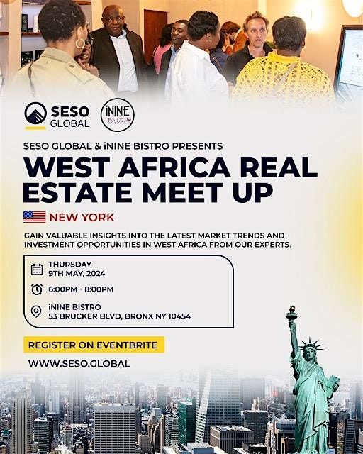West Africa Real Estate Investment Meetup New York, iNine Bistro, The
