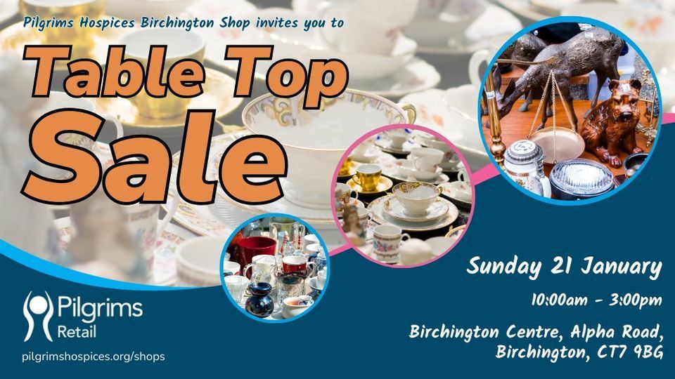 Tabletop Sale, Birchington Village Centre, Birchington Village Centre