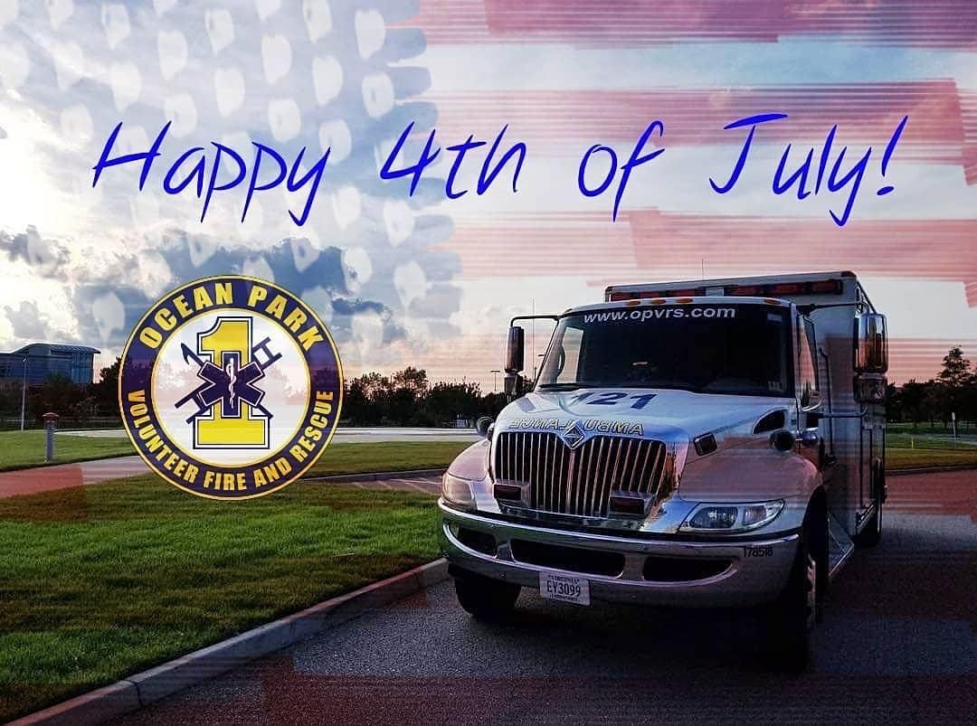 Fireworks Cookout, Ocean Park Volunteer Rescue Squad, Virginia Beach