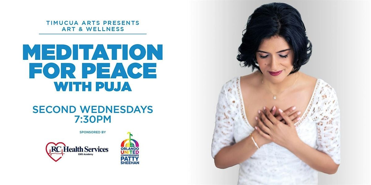 Art & Wellness: Meditation for Peace with Puja | Event in Orlando | AllEvents