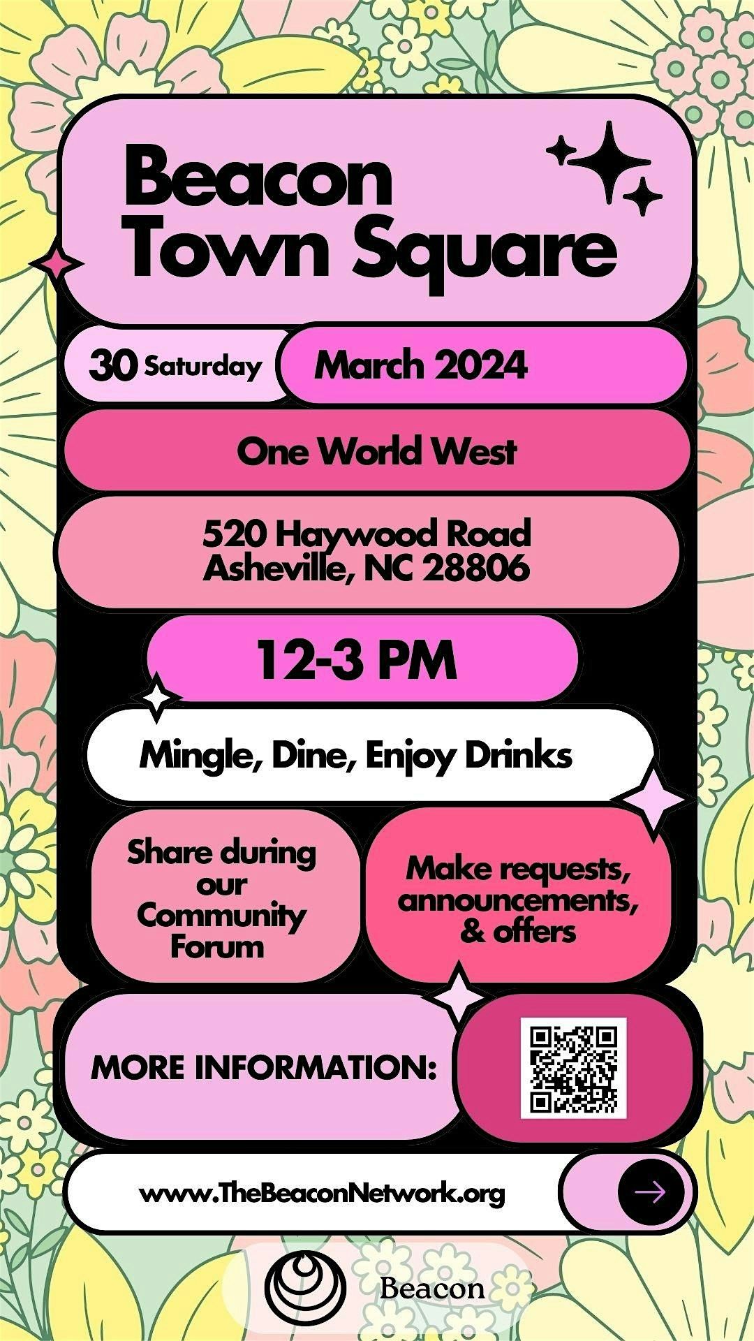 Beacon Spring Town Square, One World Brewing West, Asheville, 30 March ...