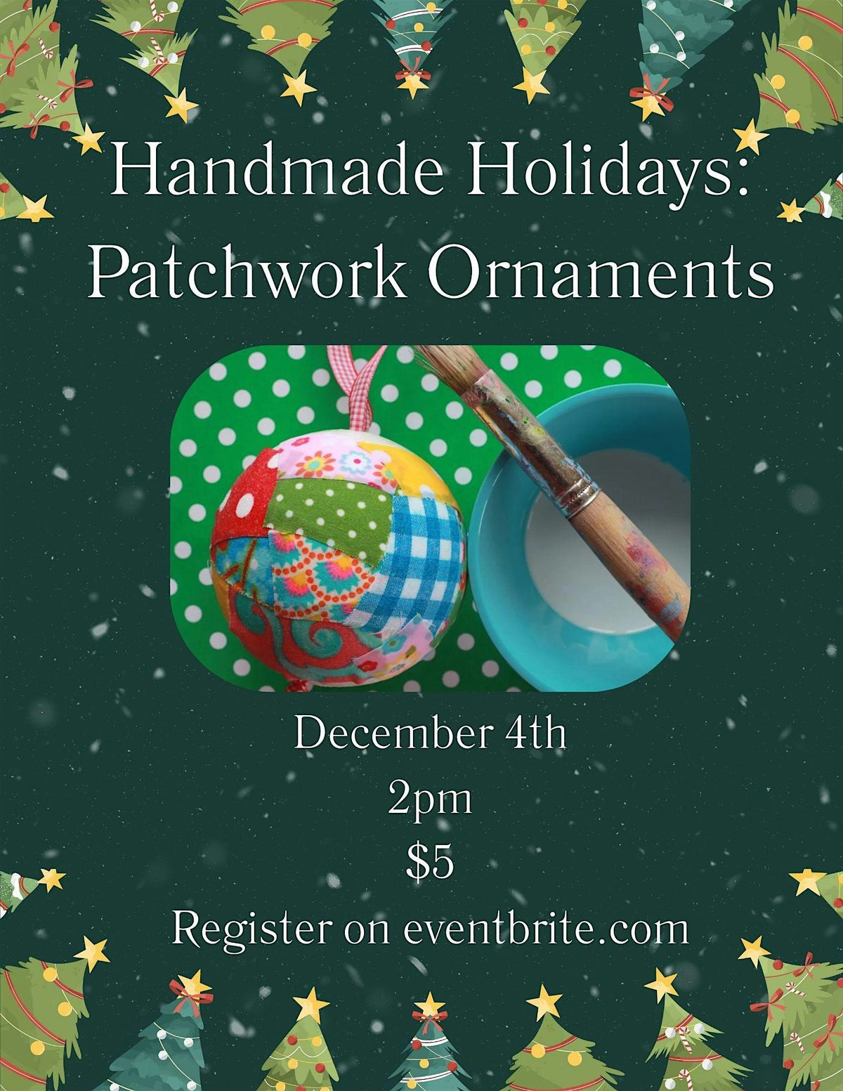 Handmade Holidays: Patchwork Ornaments, 4 December | Event in Mulberry | AllEvents