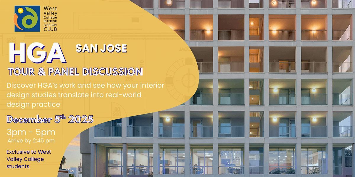 HGA San Jose Tour & Discussion, 5 December | Event in San Jose | AllEvents