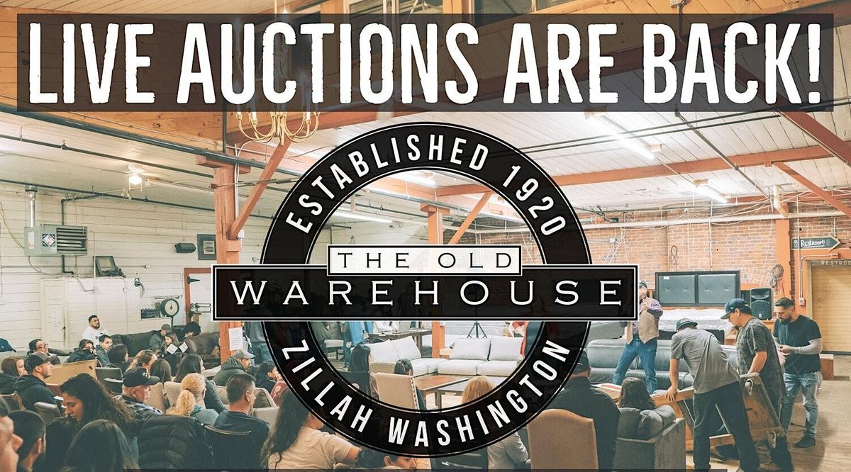 Live Furniture Auction, brinig retail to auction so you can pick your