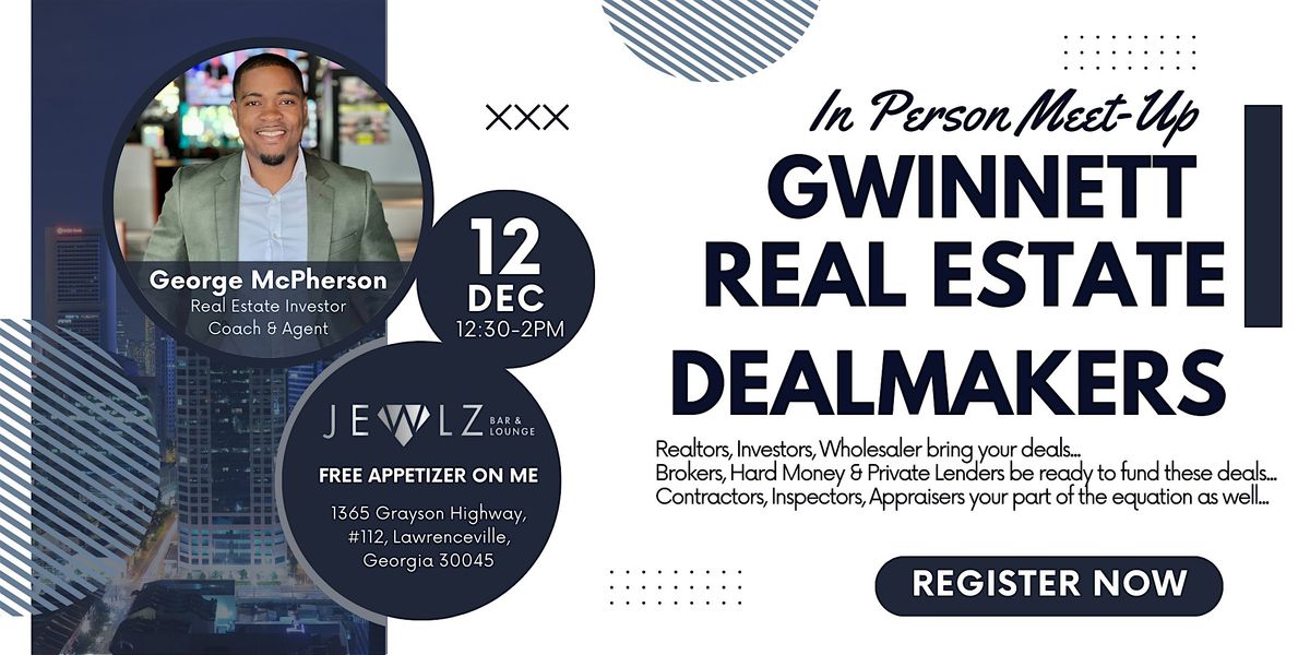 Real Estate Deal Makers, Jewlz Bar & Lounge, Lawrenceville, 12