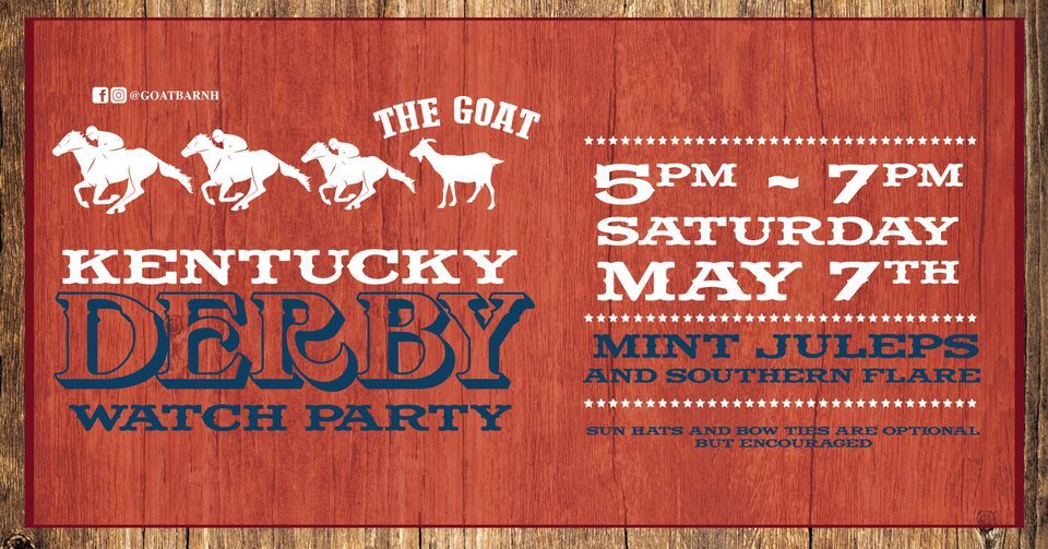 kentucky derby watch party the goat hampton may 7 2022 allevents in