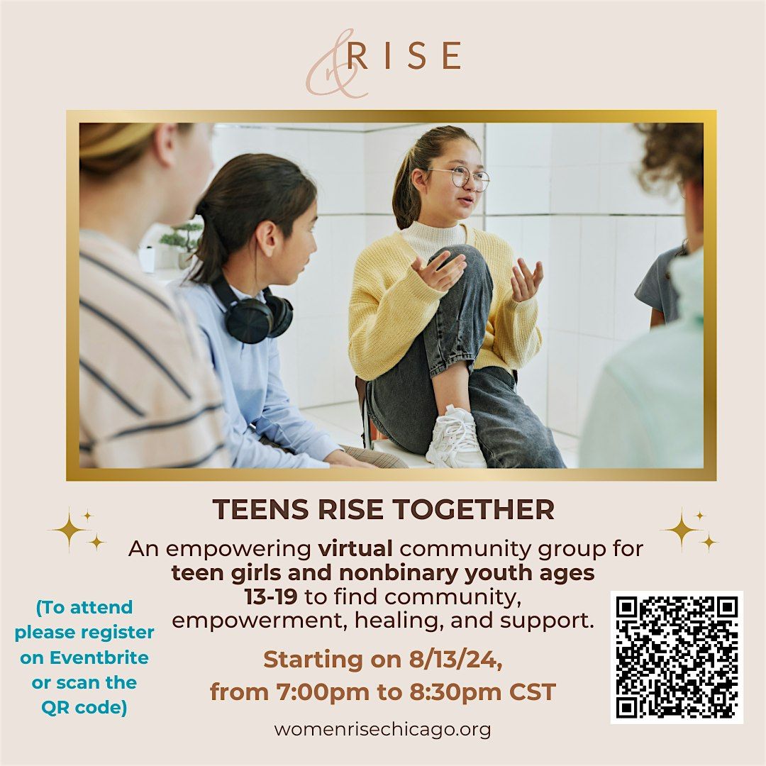 Teens Rise Together | Online Event | AllEvents