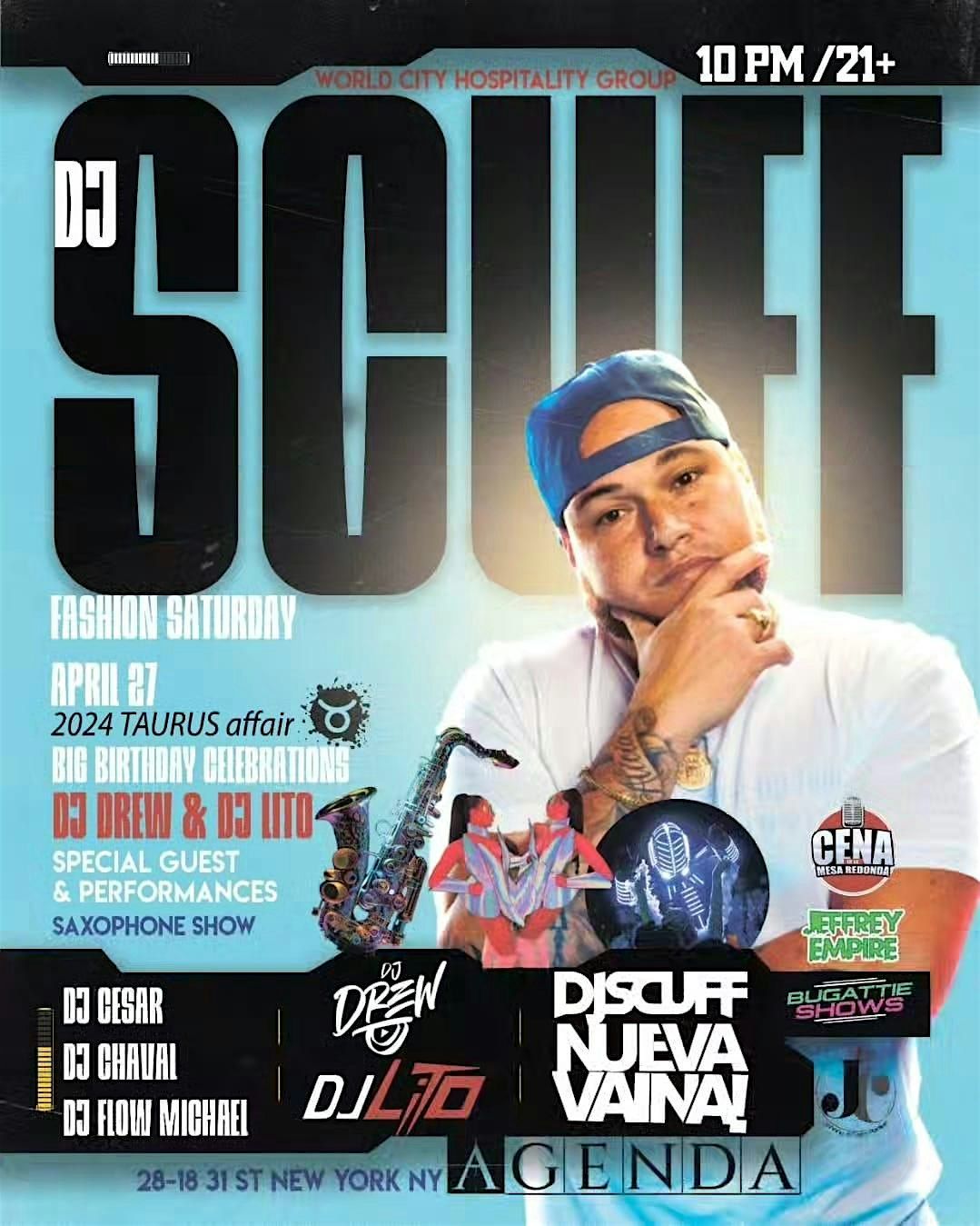 2024 Taurus Affair DJ Scuff Live At Agenda, Agenda Restaurant, Queens ...